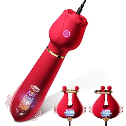 Side profile of vibrator showing shape