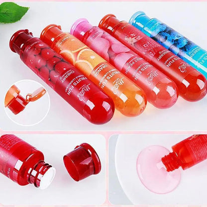 Texture and consistency of lubricant on surface