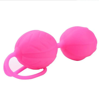 Side profile of kegel trainer showing shape