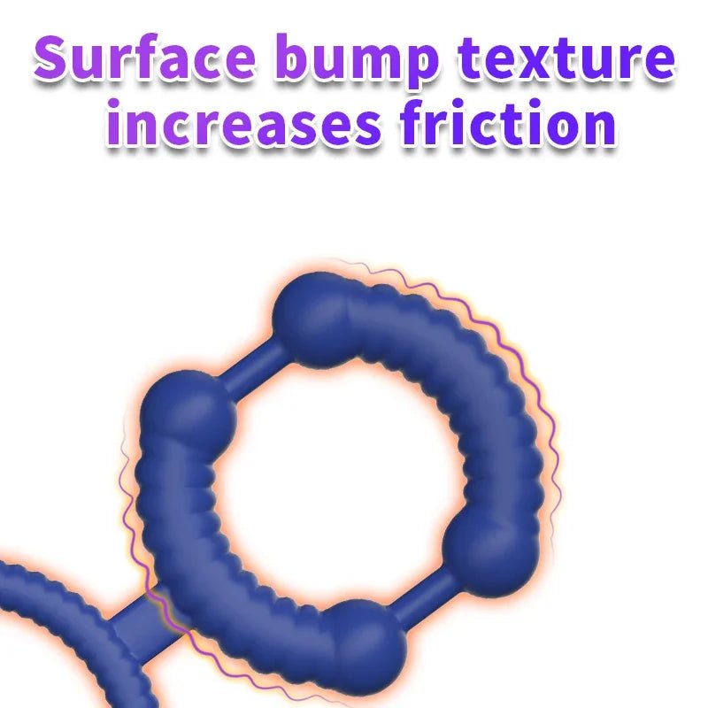 Close-up of silicone or metal ring material
