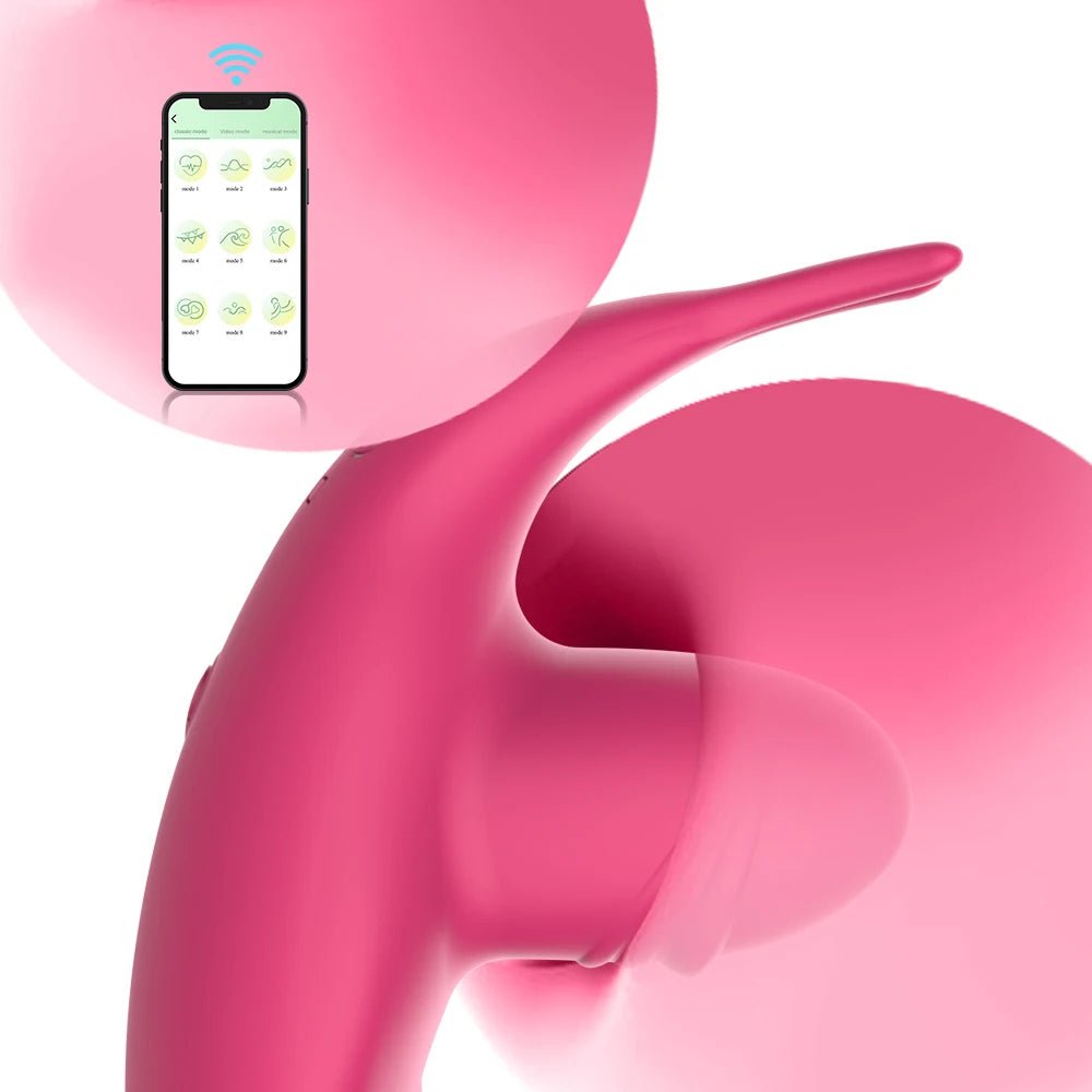 Side profile of vibrator showing shape