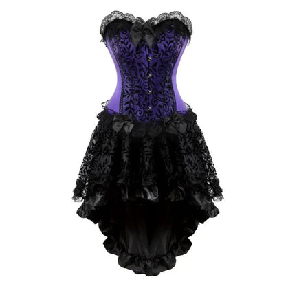 Rear view of lingerie showing back design