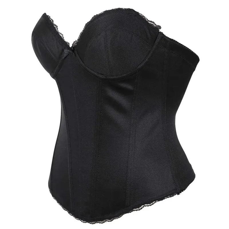 Rear view of lingerie showing back design