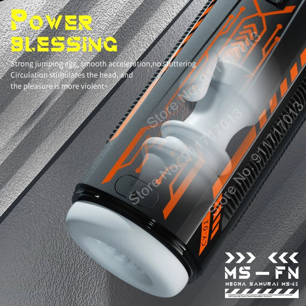 Side profile of male pleasure device