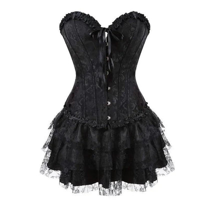 Rear view of lingerie showing back design