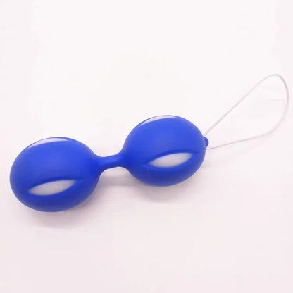 Side profile of kegel trainer showing shape