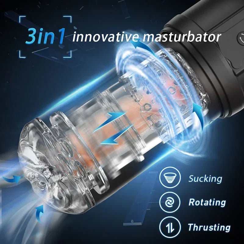 Male pleasure device   front product view