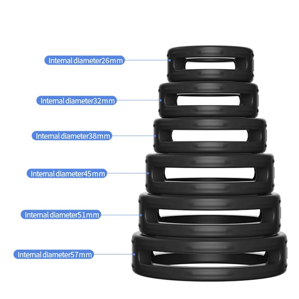 Close-up of silicone or metal ring material