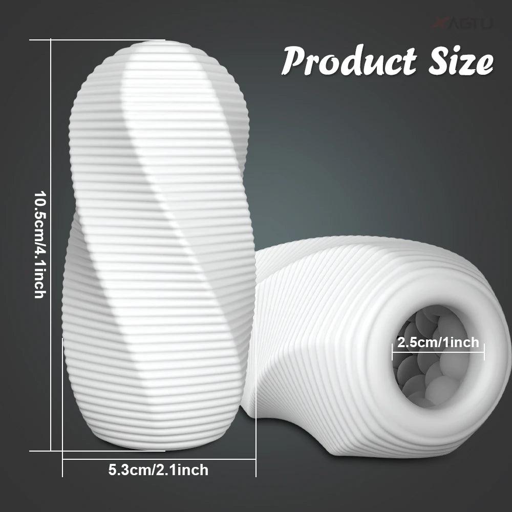Accessories included with male pleasure device