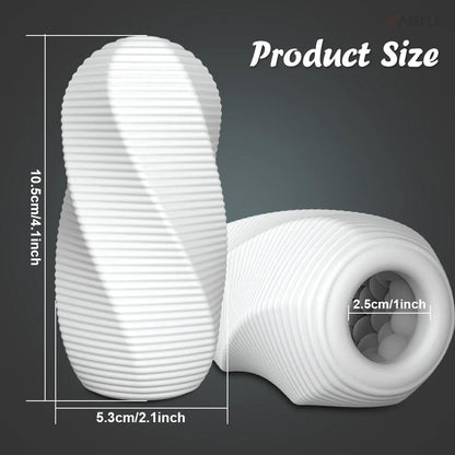 Packaging and accessories included with male pleasure device for men for ultimate satisfaction experience