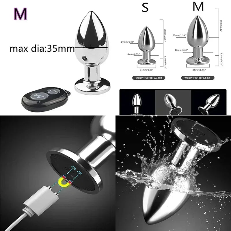 Charging cable included with vibrating plug