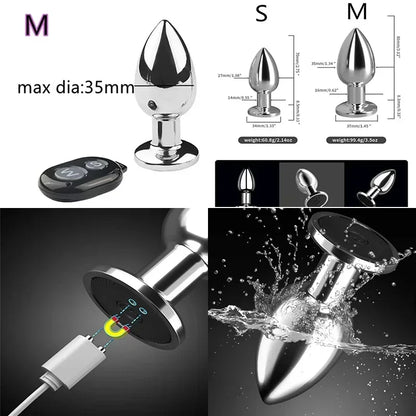 Charging cable included with vibrating plug