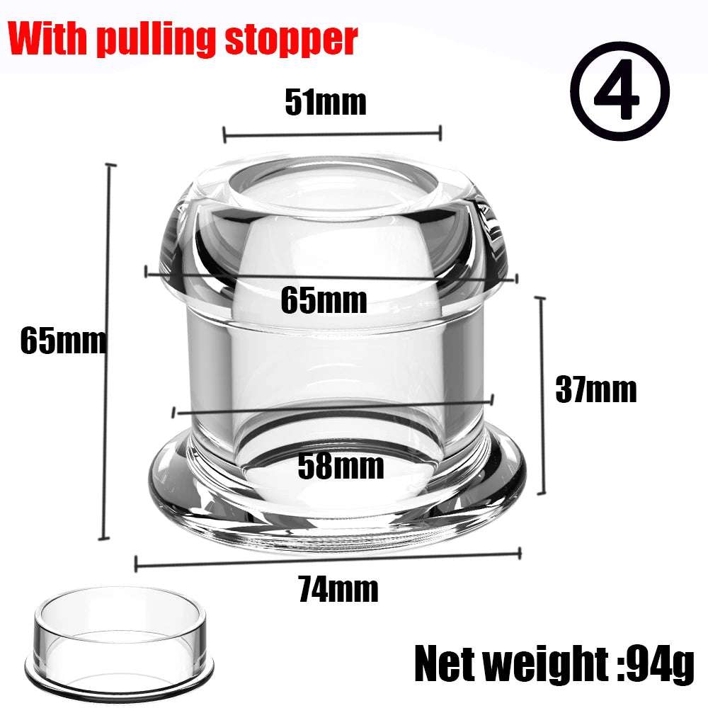 Packaging for hollow silicone plug