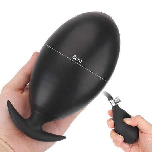 Inflatable Anal Plug – Expandable Butt Plug for Controlled Fullness