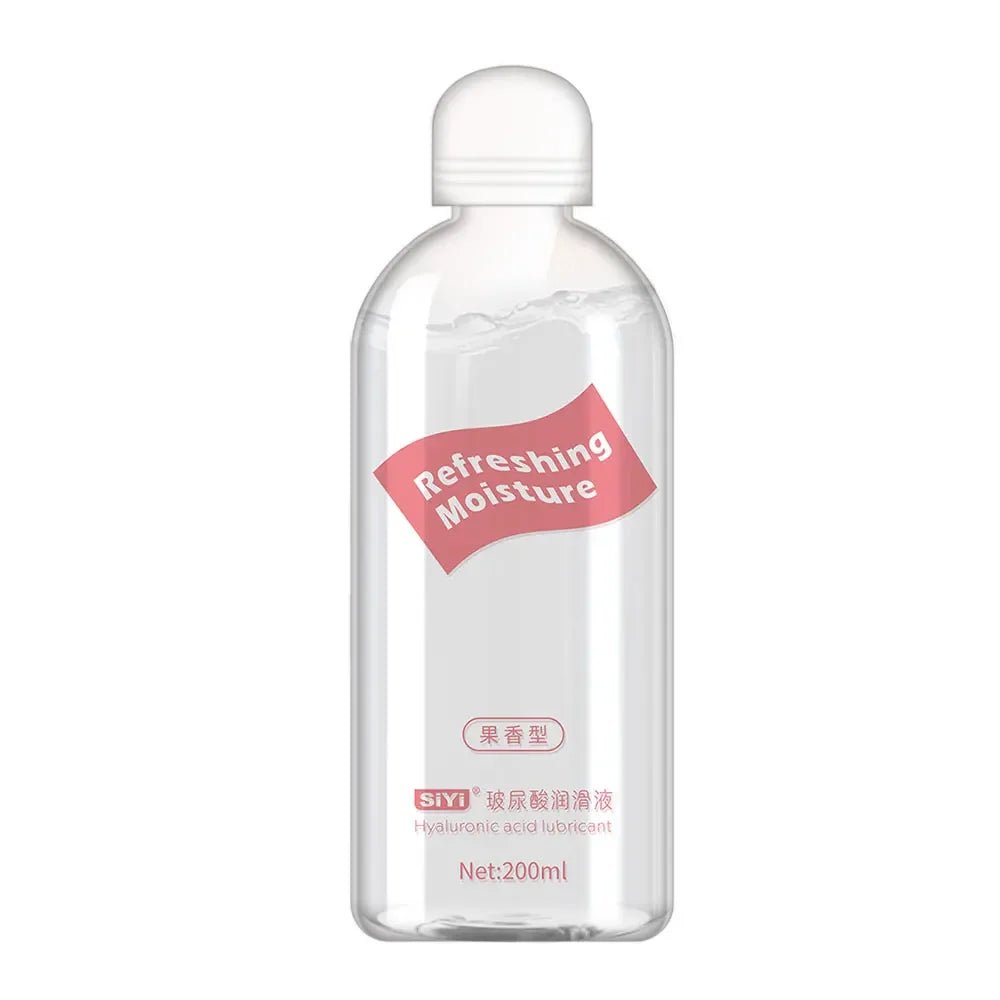 Bottle or tube of intimate lubricant   front label view