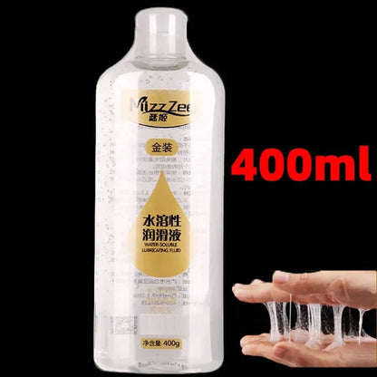 Bottle or tube of intimate lubricant   front label view
