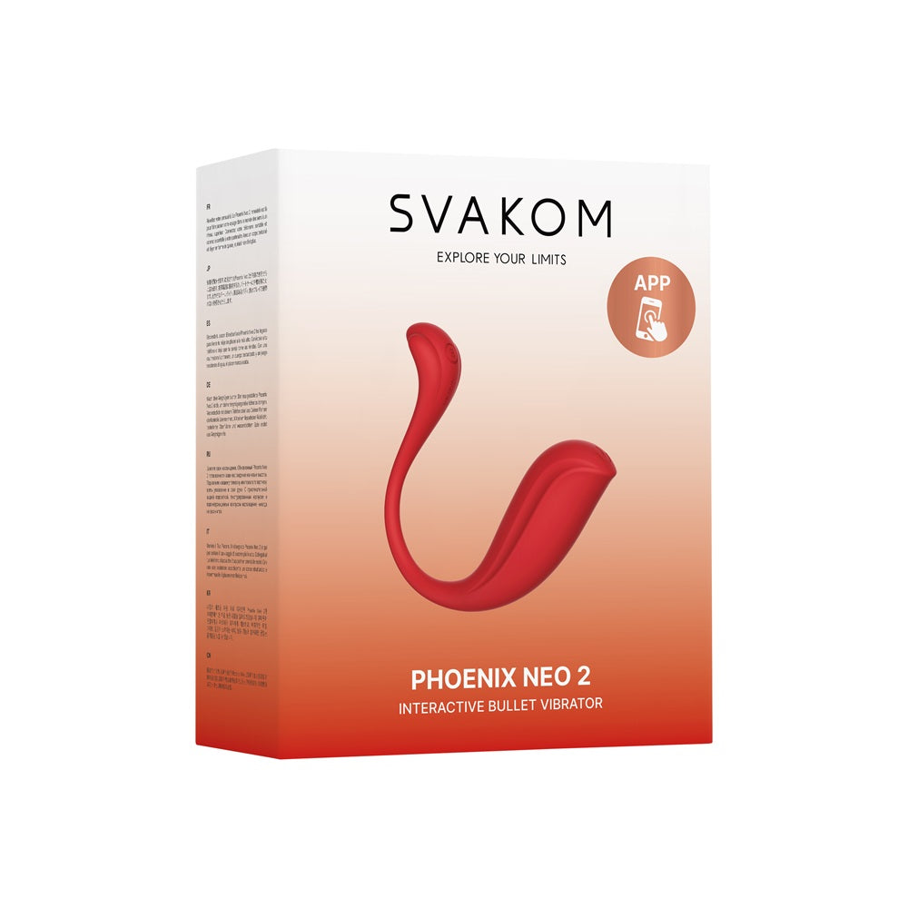 Svakom Phoenix Neo 2 Interactive App Controlled Vibrator