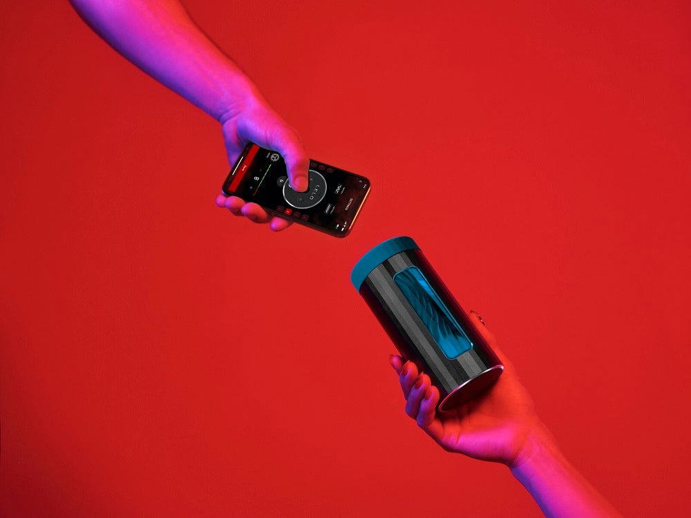 LELO F1S V3 AI Interactive Male Masturbator Blue