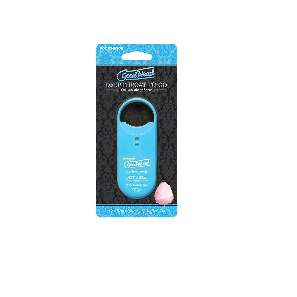Doc Johnson GoodHead To-Go-Deep Throat Spray - Cotton Candy