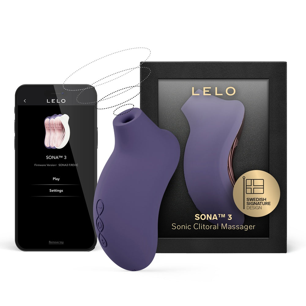 LELO Sona 3 Clitoral Massager Cyber Purple