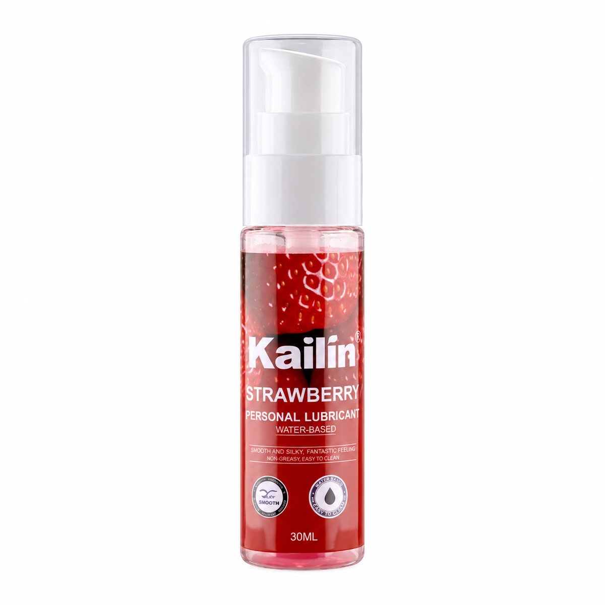 30ml strawberry lubricant bottle